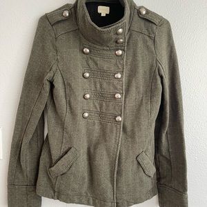 Rubbish Military Inspired Moto Jacket Women’s Large
